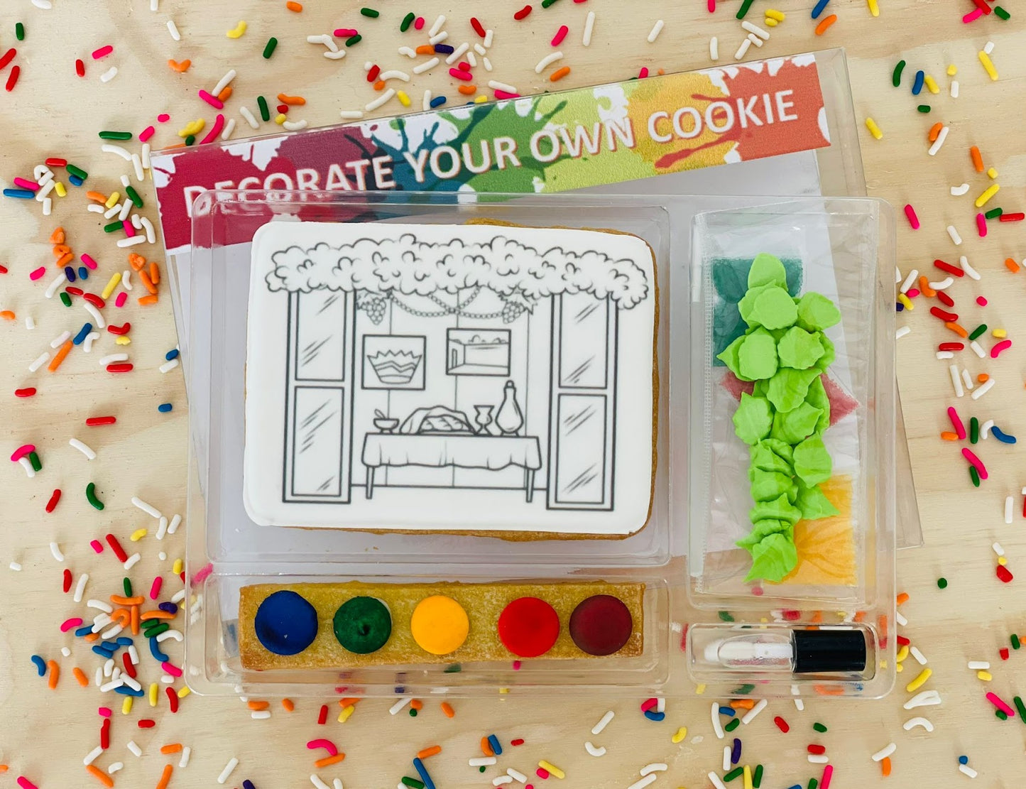Sukkah Decorate your own cookie
